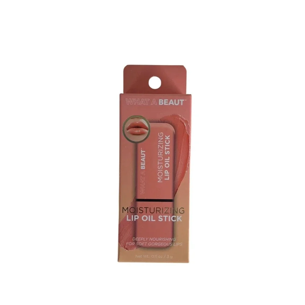 WHAT A BEAUT Moisturizing Lip Oil Stick 0.11 oz ,Lot Of 4